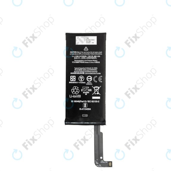 Bateria do Google Pixel 4a 4G, G025J-B 3140mAh, G823-00159-01, Genuine Service Pack