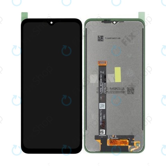 Wyświetlacz z ekranem dotykowym do Samsung Xcover 7 G556B, GH82-33685A, Genuine Service Pack