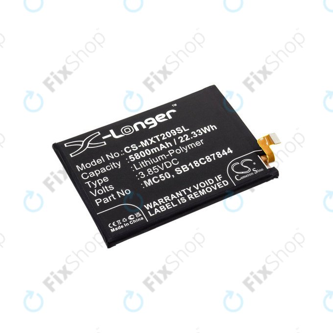 Bateria dla Motorola Moto G9 Power, 5800mAh, Li-Pol, 3.85 V, MC50, HQ