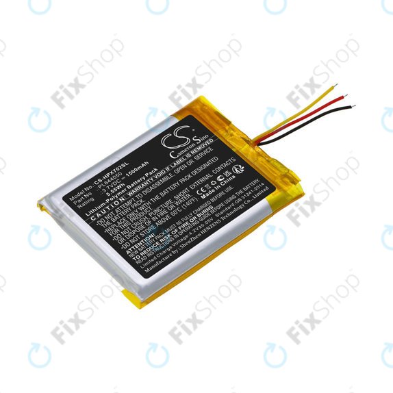 Bateria do HyperX Cloud Flight, Cloud Alpha, 1500mAh, Li-Pol, 3.7V, PL644050, HQ