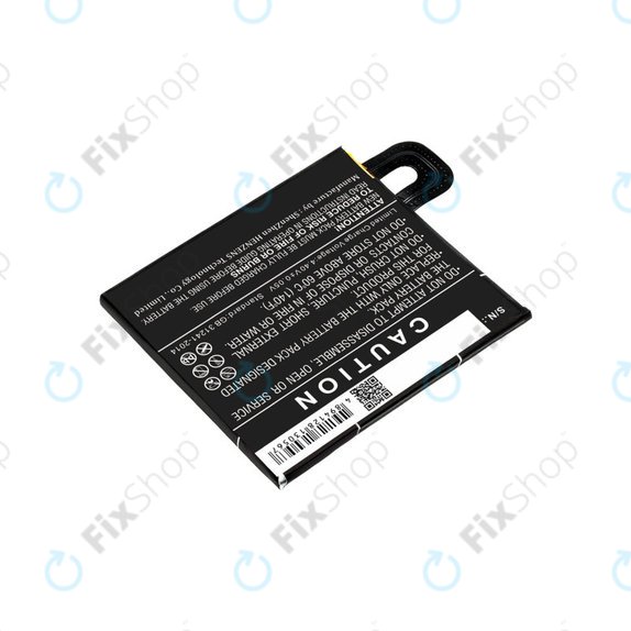 Bateria dla Google Pixel 2 G011A, 2700mAh, Li-Pol, 3.85 V, G011A-B, HQ