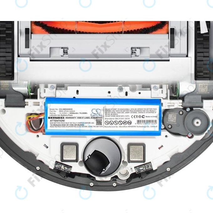 Bateria do Xiaomi Mi Robot Vacuum Mop-seria, BRR-2P4S-5200, Li-Ion, 14,4V 5200mAh, HQ