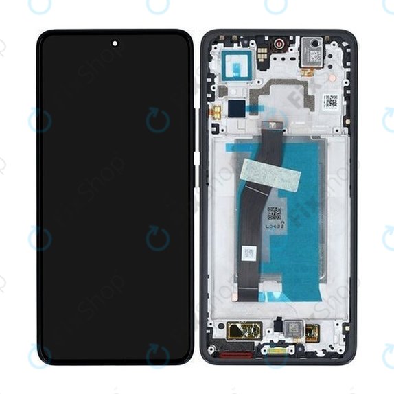 Wyświetlacz do Xiaomi 14T, Ekran dotykowy z ramką, Titan Black, 5600030N12A00, Genuine Service Pack