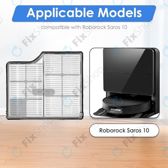 Filtr HEPA, 2 szt. do Xiaomi Roborock Saros 10