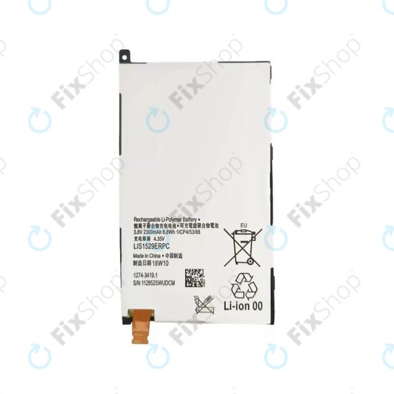 Bateria do Sony Xperia Z1 Compact, LIS1529ERPC, 2300mAh
