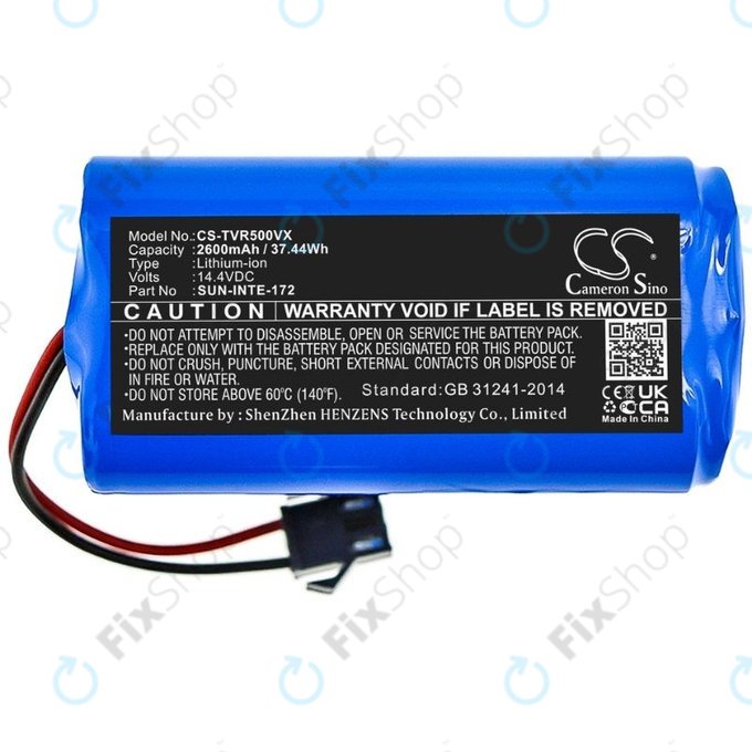 Bateria do Sencor SRV 9150WH, SRX-0911, SUN-INTE-172, Li-Ion, 14,4V 2600mAh, HQ