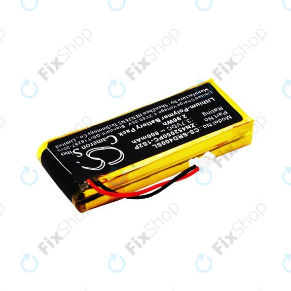 Bateria do Cardo Scala Rider G4, 800mAh, Li-Pol, 3.7V, ZN452050PC-1S2P, HQ