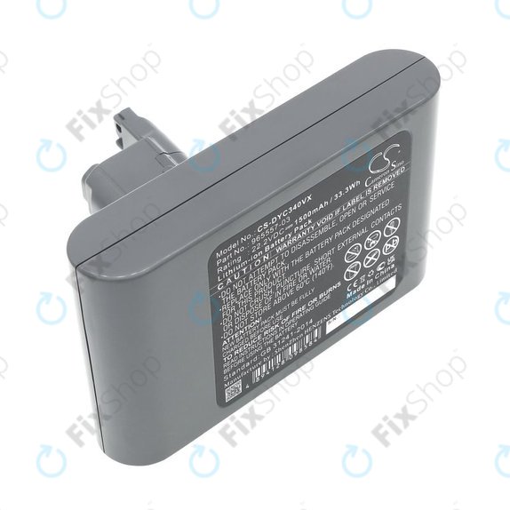 Bateria do Dyson DC31, DC34, DC35, DC44, DC45, DC56, 1500mAh, Li-Ion, 22.2V, 965557-03, HQ