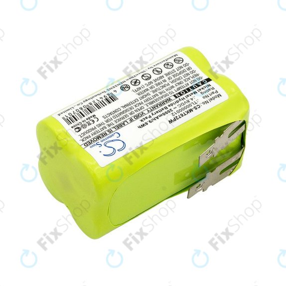 Bateria do Makita 6722D, 6723DW, 2000mAh, Ni-MH, 4.8V, TL00000012, HQ