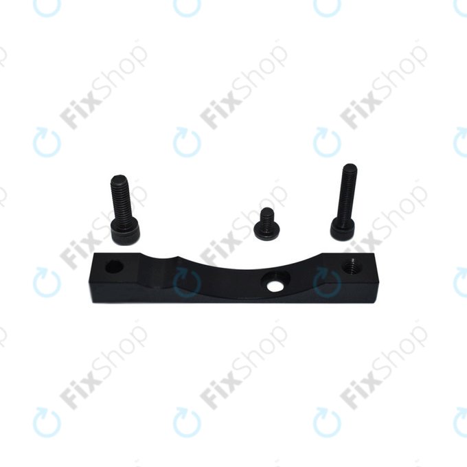 Zacisk hamulcowy Xtech z adapterem, Czerwony, Red do Xiaomi