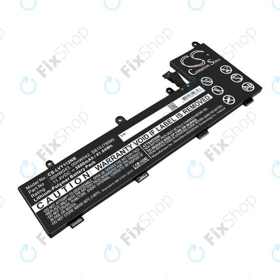 Bateria do Lenovo Yoga 11e, ThinkPad Yoga 11e ChromeBook 20, 3600mAh, Li-Pol, 11.4V, 00HW043, HQ