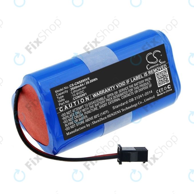 Bateria do Sencor SRV 3160TQ, 3150OR, SRX CONG0001, Li-Ion, 10,8V 2600mAh, HQ