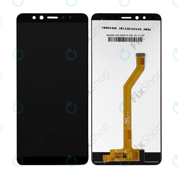 Wyświetlacz do Lenovo K5 Pro, Ekran dotykowy bez ramki, Czarny, Black, TFT