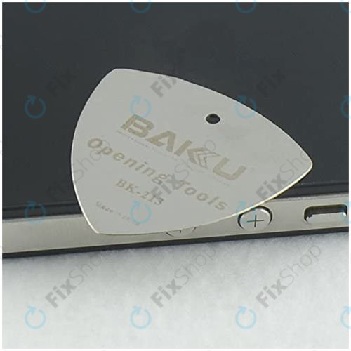 Metalowa kostka gitarowa do demontażu, Cienka, Baku BK-213