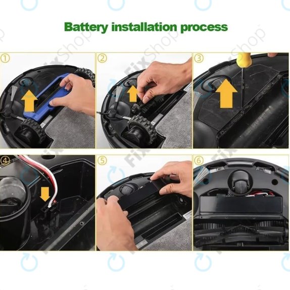 Bateria do Xiaomi Mi Robot Vacuum Mop Pro (P), STYTJ02YM, Li-Ion, 14,8V 3400mAh