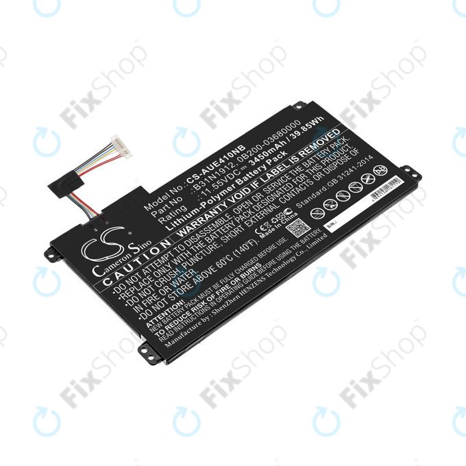 Bateria do Asus VivoBook 14 E410ma, F414ma, L410ma, 3450mAh, Li-Pol, 11.55V, B31N1912, HQ