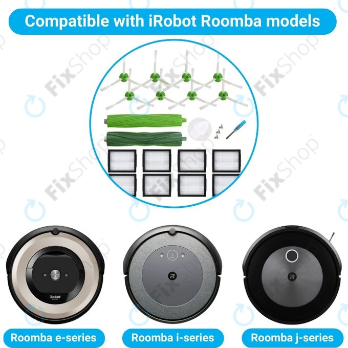 Zestaw zaawansowany do iRobot Roomba e-series, i-series, j-series