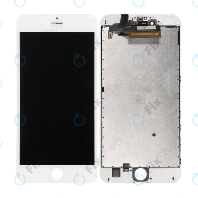 Wyświetlacz do iPhone 6S Plus, Biały, White, In-Cell, FixPremium