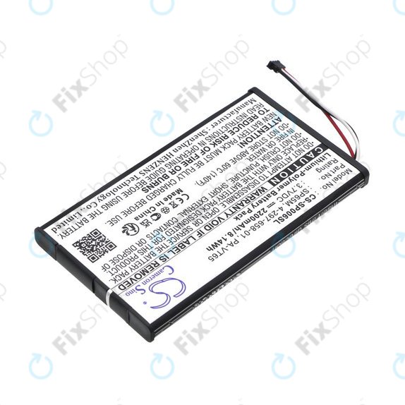 Bateria do Sony PS Vita, 2200mAh, Li-Pol, 3.7V, SP65M, HQ