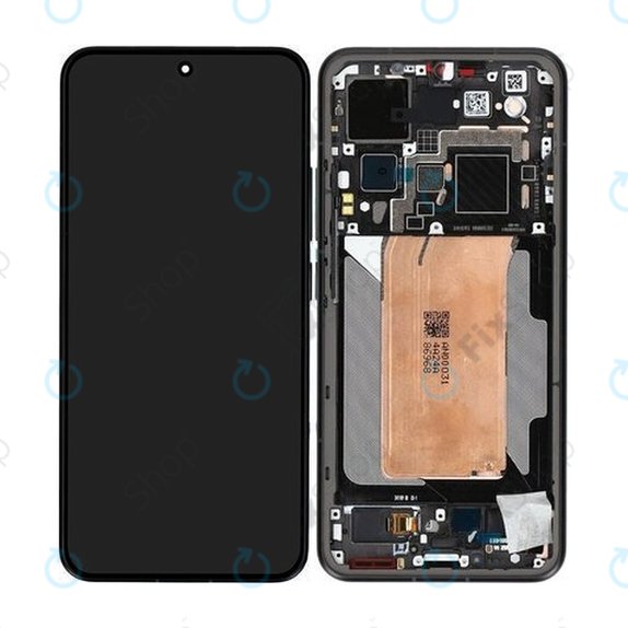 Wyświetlacz do Xiaomi 15 5G, Ekran dotykowy z ramką, Czarny, Black, 560061000O300, Genuine Service Pack