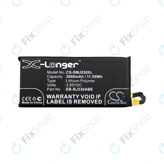 Bateria do Samsung J5 J530F (2017), EB-BJ530ABE, 3000mAh, HQ