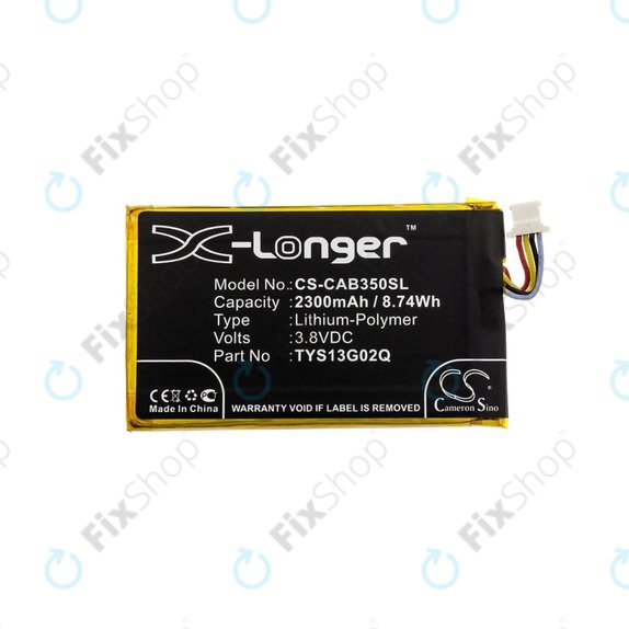 Bateria dla Caterpillar CAT B35, 2300mAh, Li-Pol, 3.8 V, TYS13G02Q, HQ