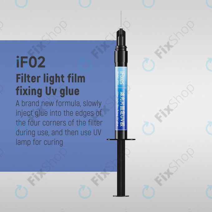 Klej UV do mocowania folii filtrującej światło, 5ml, iFixes IF02
