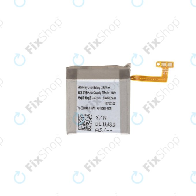 Bateria do Samsung Watch 6 40mm R930, R935, EB-BR935ABY, 295mAh