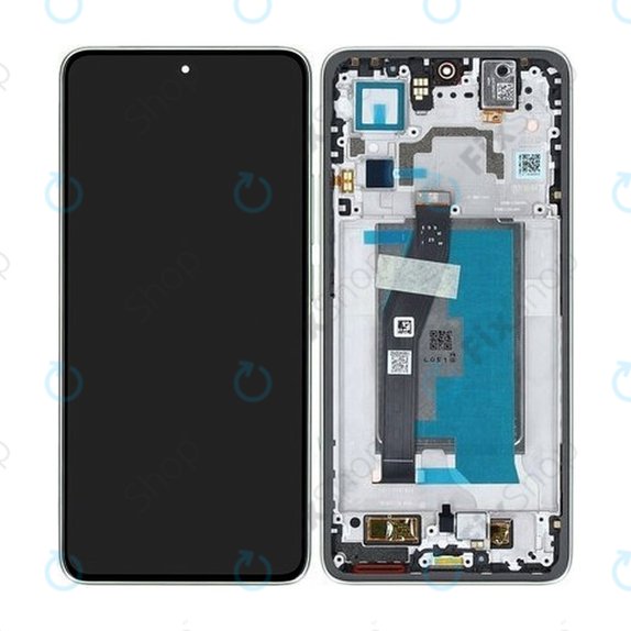 Wyświetlacz do Xiaomi 14T, Ekran dotykowy z ramką, Lemon Green, 5600060N12A00, Genuine Service Pack
