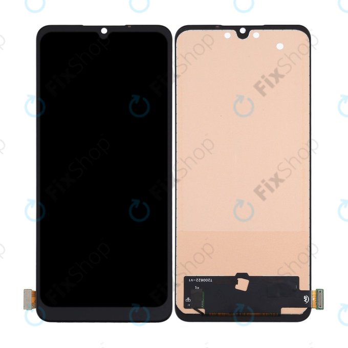 Wyświetlacz do Oppo A91, F15, F17, Reno3, Ekran dotykowy bez ramki, TFT
