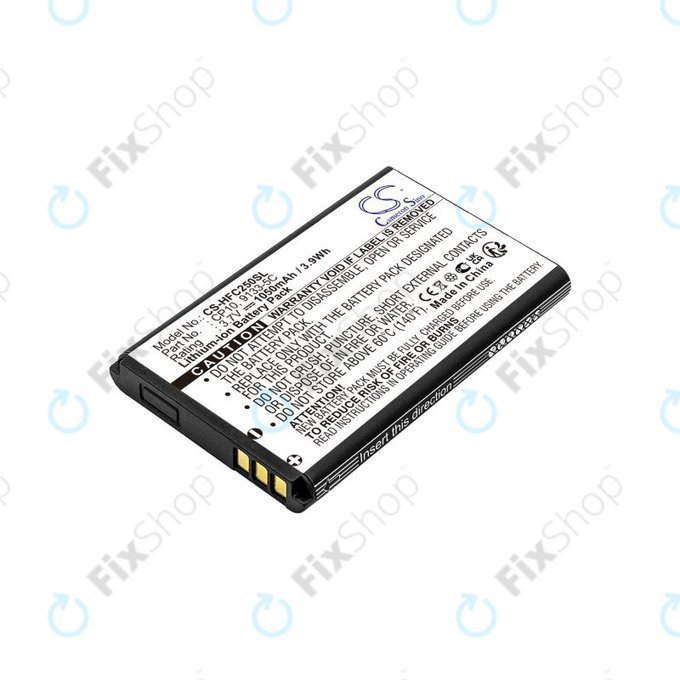 Bateria do Amplicomms Powertel M4000, Auro Comfort 1010, 1050mAh, Li-Ion, 3.7V, MM460BB, CP10, HQ