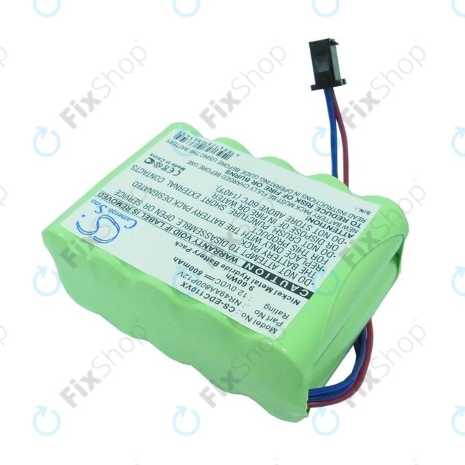 Bateria do Ecovacs Deebot CR-seria, NR49AA800P12V, Ni-MH, 12,0V 800mAh, HQ