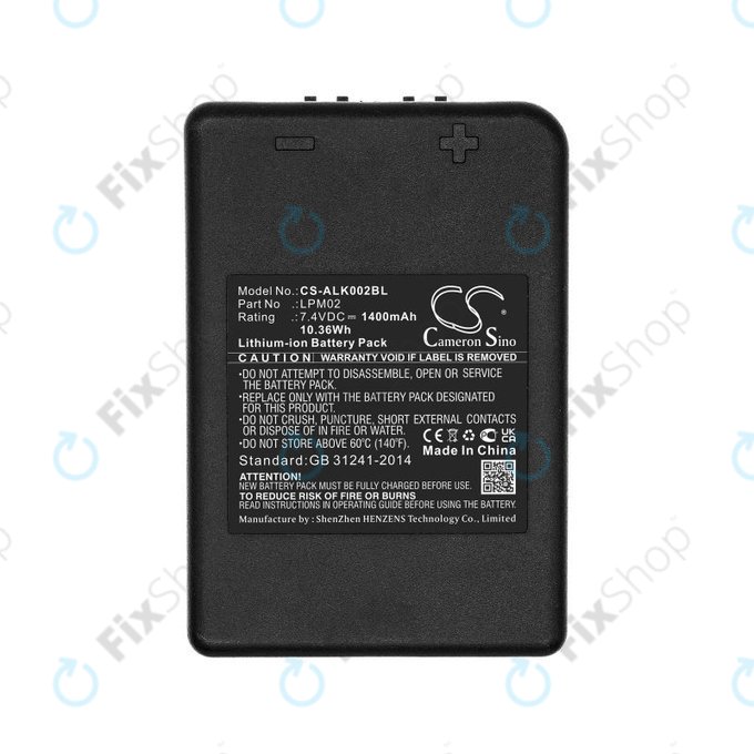 Bateria do Autec Funkfernsteuerung Air, Modular AJM, 1400mAh, Li-Ion, 7.4V, LPM02, HQ