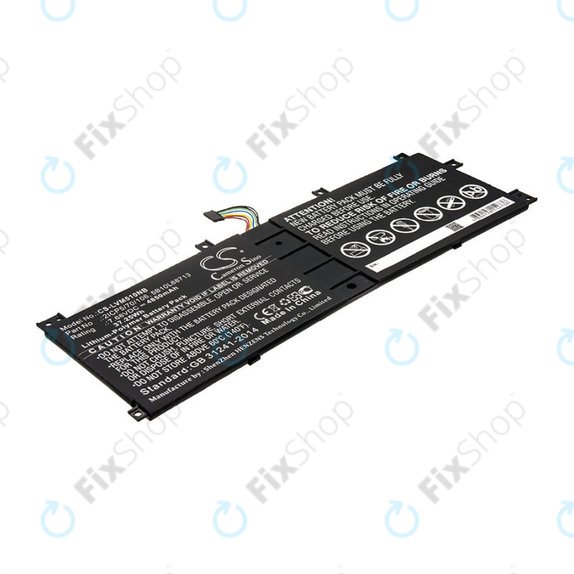 Bateria do Lenovo IdeaPad Miix 510, Miix520, Miix 5 Pro, 4850mAh, Li-Pol, 7.68V, 2ICP5/70/106, HQ
