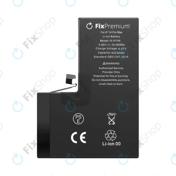 Bateria dla iPhone 14 Pro Max, 4323mAh, DIAGNOSTIC