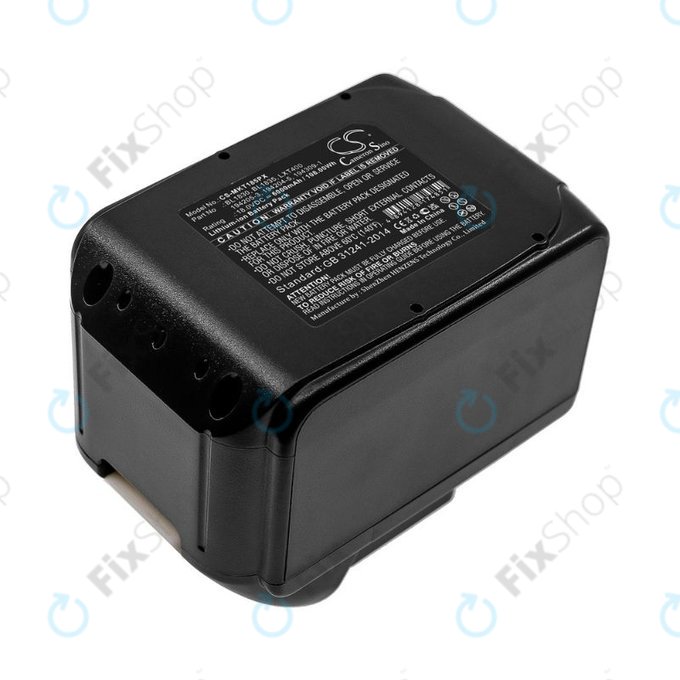 Bateria do Makita 18V, BL1830, BL1835, LXT400,194205-3, 194204-5, 194309-1, Li-Ion, 18.0V 6000mAh, HQ