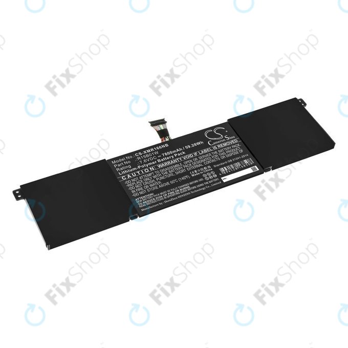 Bateria do Xiaomi Mi Pro 15.6 i3, i5, i6, 7800mAh, Li-Pol, 7.6V, R15B01W, HQ