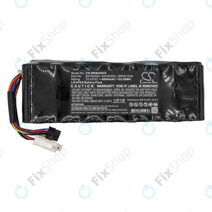 Bateria do Robomow, Wolf Garten, Cub Cadet, 6000mAh, LiFePO4, 25.6V, MRK6103A, HQ