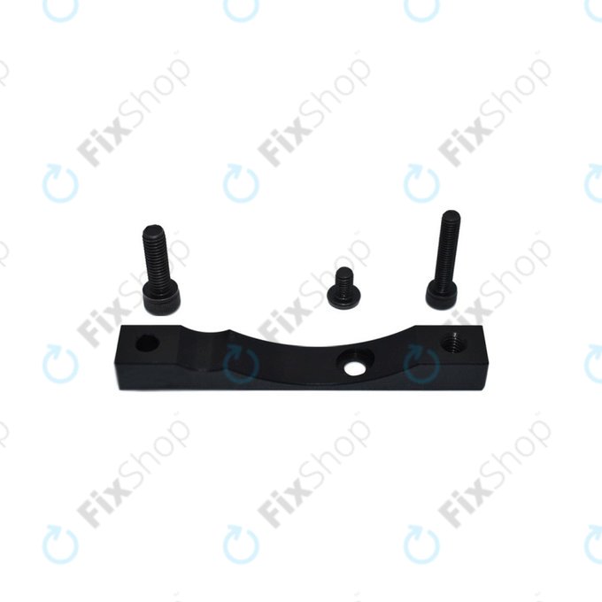 Zacisk hamulcowy Xtech z adapterem do Xiaomi, Czarny, Black
