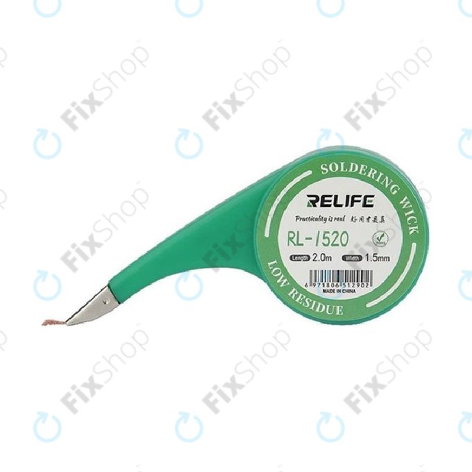 Plecionka do rozlutowywania, 1,5mm, Relife RL-1520