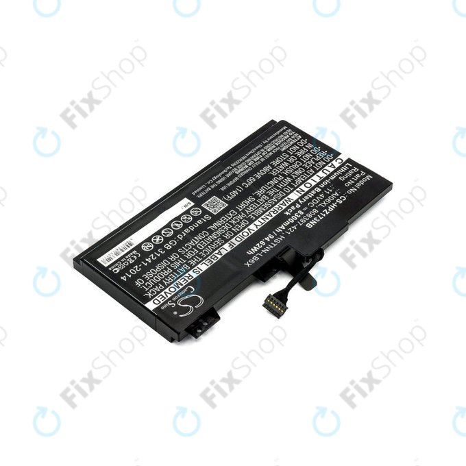 Bateria do HP Zbook 17 G3, 8300mAh, Li-Ion, 11.4V, AI06XL, HQ