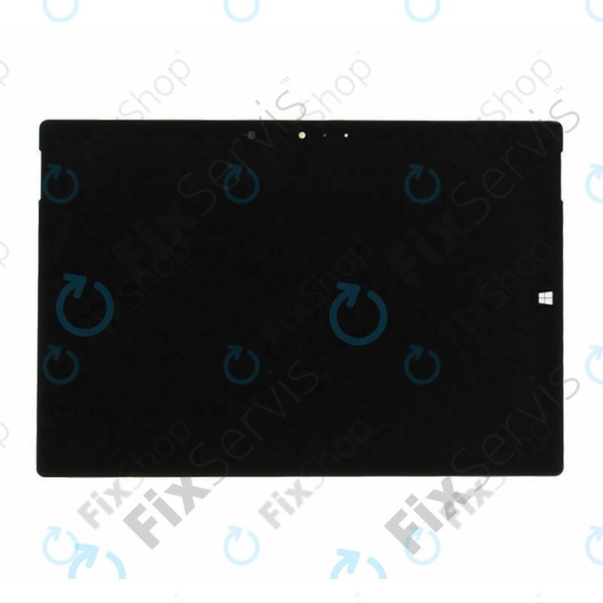 Wyświetlacz z ekranem dotykowym do Microsoft Surface 3, Czarny, Black, TFT