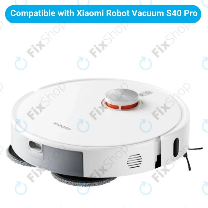 Zestaw części zamiennych do Xiaomi Robot Vacuum S40 Pro (1x Główna szczotka, 2x Filtr, 2x Szczotka boczna, 4x Ściereczka mopująca)