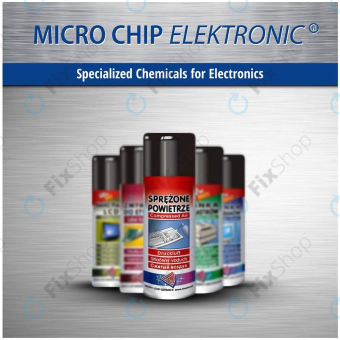 Spreżone powietrze w sprayu, Flammable, 400ml, Micro Chip Electronic