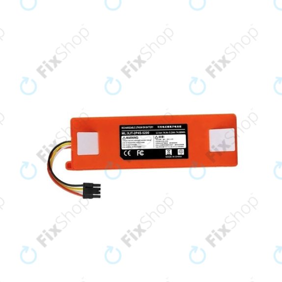 Bateria do Xiaomi Roborock Q5 Pro, Q5 Pro+, Q8 Max, Q8 Max+, Q Revo, XJT-2P4S-5200, Li-Ion, 14,4V 5200mAh
