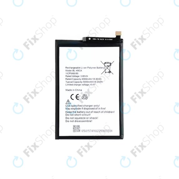 Bateria do Infinix Hot 11S NFC, BL-49GX, 5000mAh