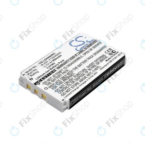 Bateria do Logitech Harmony 720, 780, 880, 890, 900, 950mAh, Li-Ion, 3.7V, R-IG7, HQ