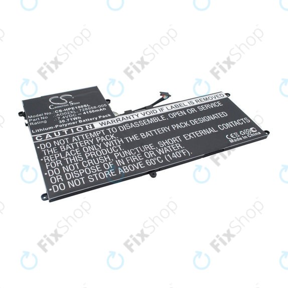 Bateria do HP Elitepad 1000, Elitepad 1000 G2, Ultrabook Ao02xl Series, 4150mAh, Li-Pol, 7.4V, AO02XL, HQ