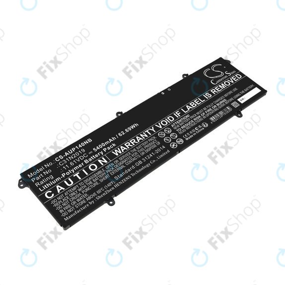 Bateria do Asus VivoBook Pro 14, 14X, 15 OLED, 5400mAh, Li-Pol, 11.61V, C31N2019, HQ