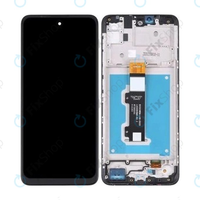 Wyświetlacz do Motorola Moto E30, Ekran dotykowy z ramką, TFT